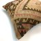 Vintage Turkish Kilim Pillow Cover in Wool & Cotton 2