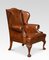 Leather Wingback Armchair in the style of Georgian 1