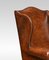 Leather Wingback Armchair in the style of Georgian 3