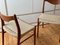 Mid-Century Teak Dining Chairs by Arne Wahl Iversen, 1960s, Set of 4 2