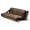 Lacquer & Leather Sofa, Italian, 1970s 1