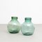 Antique French Viresa Glass Bottles, Barcelona, 1950s, Set of 2, Image 4