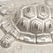Molde de cocina antiguo en forma de tortuga de metal, años 50, Imagen 17