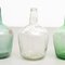 Antique French Viresa Glass Bottles, Barcelona, 1950s, Set of 3 10