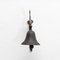 Antique 20th Century Rustic Spanish Wall Cast Iron Decorative Bell 13