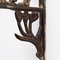 Antique 20th Century Rustic Spanish Wall Cast Iron Decorative Bell 9