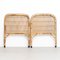 Bamboo and Rattan Headboard, Philippines, 1960, Set of 2 3