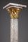 Marble and Gilt Bronze Composite Columns, Set of 2, Image 4