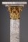 Marble and Gilt Bronze Composite Columns, Set of 2, Image 3