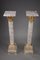 Marble and Gilt Bronze Composite Columns, Set of 2 11