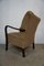 Vintage Armchair with Wooden Armrests, Image 2