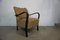 Vintage Armchair with Wooden Armrests 1