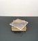 Italian Squared Box in Acrylic Glass and Rattan, 1970s, Image 6