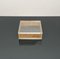 Italienische Viereckige Box aus Acrylglas und Rattan, 1970er 8