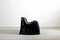 Black Fiberglass Toga Chair by Sergio Mazza for Artemide, Italy, 1960s 3