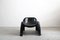 Black Fiberglass Toga Chair by Sergio Mazza for Artemide, Italy, 1960s, Image 2