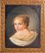 Porträt der jungen Frau, 1700er, Öl auf Leinwand, gerahmt 1