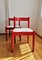 Chaises de Salle à Manger Carimate avec Assise en Tissu par Vico Magistretti, Italie, 1960s, Set de 4 3
