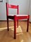 Italian Carimate Dining Chairs with Woven Fabric Seat by Vico Magistretti, 1960s, Set of 4 7