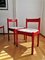 Chaises de Salle à Manger Carimate avec Assise en Tissu par Vico Magistretti, Italie, 1960s, Set de 4 8