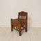 Romanesque Style Armchair in Sloid Pine, 1820 1