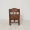 Romanesque Style Armchair in Sloid Pine, 1820, Image 11