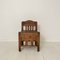 Romanesque Style Armchair in Sloid Pine, 1820, Image 2