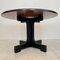 Mid-Century Italian Dining Table with Brown and Red Veneer, 1980s 18