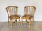 Chaises Vintage en Bambou et Cuir, 1970s, Set de 2 6