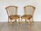 Vintage Chairs in Bamboo and Leather, 1970s, Set of 2 6