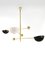 Italian Counterweight Hanging Lamp in Brass, 1960 2