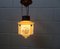 Art Deco Deckenlampe mit asiatischem Motiv 5