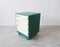 Green Roll Container with Four Drawers, 1970s 3