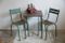 Small Bistro Set by Xavier Pauchard for Tolix, 1950s, Image 2