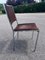 Chaises en Chrome et Daim, Italie, 1970s, Set de 4 6