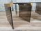 Steel and Smoked Glass Coffee Tables by Pierangelo Gallotti for Gallotti & Radice, Set of 3 18