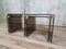 Steel and Smoked Glass Coffee Tables by Pierangelo Gallotti for Gallotti & Radice, Set of 3, Image 6