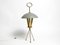 Large Mid-Century Italian Tripod Table Lamp in Brass and Metal Shade, Image 16