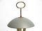 Lampada da tavolo grande Mid-Century tripode in ottone e metallo, Immagine 6
