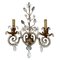 French Wall Sconces in Baguès Style, 1950s, Set of 2, Image 5