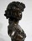 J.C. Marin, Young Woman Crowned with Flowers, 19th-Century, Bronze 12