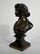 J.C. Marin, Young Woman Crowned with Flowers, 19th-Century, Bronze, Image 8