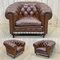 Chesterfield Chair in Leather, 1970s 20
