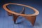 Mid-Century Oval Astro Coffee Table in Teak and Glass by Victor Wilkins for G-Plan, 1960s 8