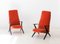 Italian Velvet Lounge Chairs, 1950s, Set of 2 11