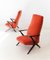 Italian Velvet Lounge Chairs, 1950s, Set of 2 2