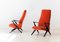 Italian Velvet Lounge Chairs, 1950s, Set of 2 5