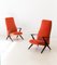 Italian Velvet Lounge Chairs, 1950s, Set of 2 1