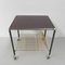 Table Basse Vintage sur Roulettes avec Portemanteau 10