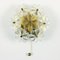 Mid-Century German Wall Light in Floral Crystal and Murano Glass by Ernst Palme for Palwa, 1970s 3